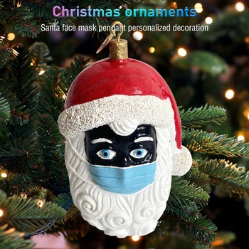 Creative Moș Crăciun Fata Scut Pandantiv Ornament Acasă De Crăciun, Anul Nou, Petrecere Festiv Decor Minunat Pandantiv