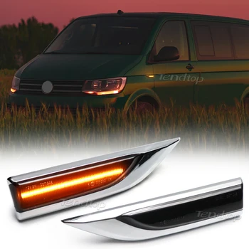 LED Semnalizare Secvențială Lampă de poziție Laterală Dinamică Lumina de Semnalizare Indicator Pentru VW Transporter T6 Multivan Caddy MK4 2015-2019