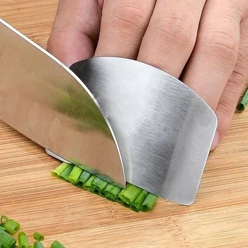 De Bucătărie Din Oțel Inoxidabil, Instrumentul Mână Deget Protector Cuțit Taie Felie De Pază În Condiții De Siguranță Instrumente De Gătit Bucătărie Gadget-Uri De Legume