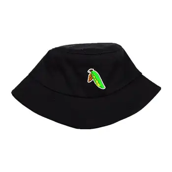 2021 Linte Broderie de Bumbac Pălărie Găleată Pălărie Pescar Călătorie în aer liber Pălărie de Soare Capac Pălării pentru Bărbați și Femei 128