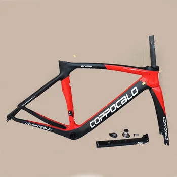 PRIM-2022 de biciclete de carbon cadru COPPOCALO negru roșu P04 culoare T1000 UD drumul bicicletei 6 culori OEM carbon drum rame