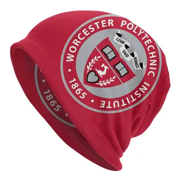 Institutul Politehnic Din Worcester Sigiliu Logo-Ul Unisex Capota Cald Iarna În Aer Liber, Pălării Dublu Strat Subțire Pălărie Respirabil Capace