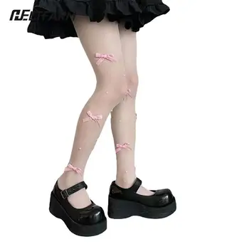 Lolita Femei Șosete De Vară Subțire Stil Coreean Jumătatea Vițel Șosete Taie Fata Kawai Japonia Drăguț Deget In Fund Genunchi Șosete Mari