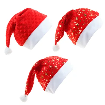 Pălărie de crăciun pentru Adulți Copii Moș Crăciun, Ornamente de Crăciun, Moș crăciun Pălării de Partid Capac Xmas Party elemente de Recuzită, Decor