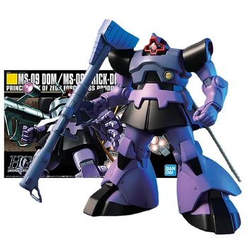 Bandai Reale Gundam Model Kit Figura Anime HGAC 1/144 MS-09R Rick Dom Colectare Gunpla Anime Acțiune Figura Jucarii pentru Copii