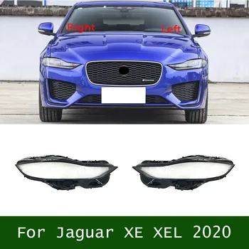 Pentru Jaguar XE XEL 2020 Față Faruri Shell Abajur Transparent Far Capac Plexiglas Înlocui Original Lentile