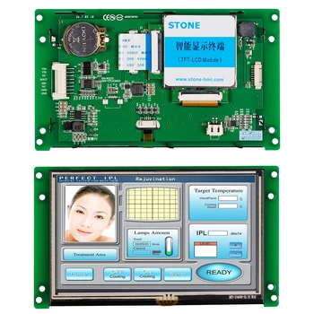 8 Inch Modulul de Afișare TFT LCD Smart Touch Ecran LCD cu Interfata RS232 Grafic TFT LCD Module pentru Uz Industrial