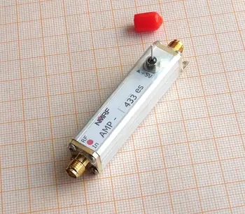 AMP-433es 433MHz zgomot redus, de înaltă obține amplificator LNA built-in limitator, filtru SAW