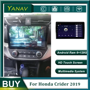 128G Android 2 Din Radio Auto Audio de Navigare GPS Pentru Honda Crider 2019 Navigare GPS Auto Receptor Stereo Multimedia MP3 Player
