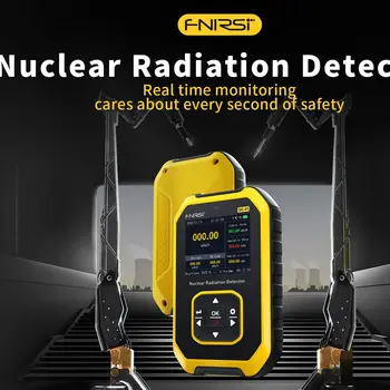 GC01 Personal Geiger Nucleare Dozimetru de Radiație Detector Profesional Reincarcabil de Ionizare Marmură Doza de Alarmă Testeri