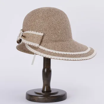 2022 moda pentru Femei Pălării de Paie Pyjamas, Protectie UV, Parasolar Palarii de Plaja Femei Viziere Pliabil Femei Pescar palarie de Soare