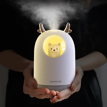 Animale Umidificator Reîncărcabilă Lumina de Noapte pentru Copii Dormitor Aroma Difuzor Ceață Rece Filtru de Aer Creativ Cadou USB Cu Lampa Romantic