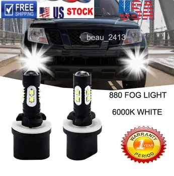 2x 880 890 899 100W Alb de Ceață LED Becuri Pentru Nissan Titan 2005-2015