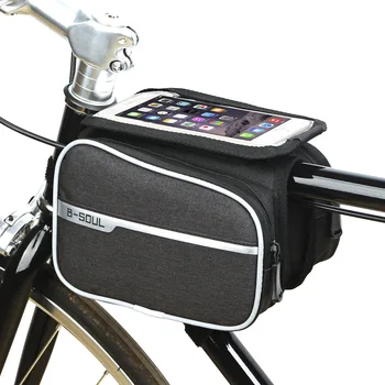 B-Sufletul Biciclete Sac Fața Fascicul Sac De Biciclete De Munte Sac De Telefon Mobil Touch Screen Sac Superior Tub Sac Echipament De Echitatie Accesorii