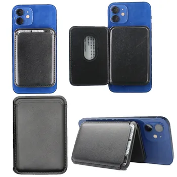 Magsafe Carte De Portofel Solt Geanta Pentru IPhone 13 12 Pro Max Mini Magnetic Moda Titularul Cardului Pentru IPhone12 Mini Fundas Coque