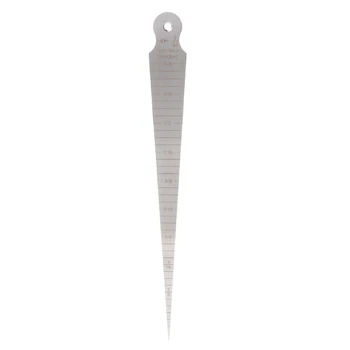 1-15mm din Oțel Inoxidabil Taper Gauge Feeler Gaura Metric Inch Instrument de Măsurare