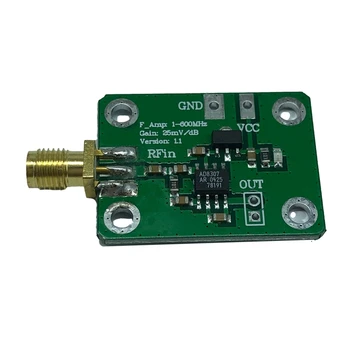 NOU-AD8307 RF Power Meter Logaritmică Detector de Putere de Detectare a 1-600Mhz Detector RF Power Meter