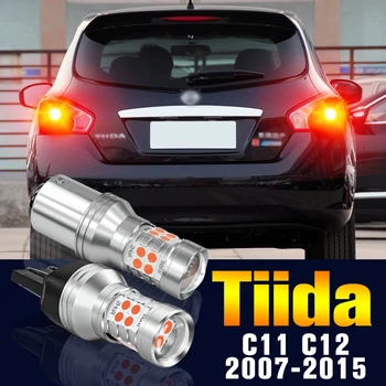 2 buc LED Lumina de Frână Lampa Bec Pentru Nissan Tiida C11 C12 2007-2015 2008 2009 2010 2011 2012 2013 2014 Accesorii