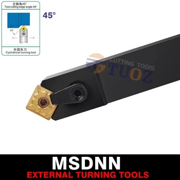 TUOZ de Cotitură Externe Instrument MSDNN3232P12 MSDNN3232P15 MSDNN3232P19 MSDNN 3232P15 32MM Strung Suport Instrument pentru SNMG Insertii