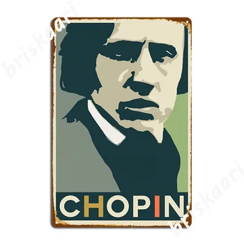 Chopin Metal Semn Personaliza Poster Club-Bar Party Club Tin Semn Postere
