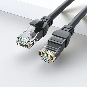 Jul2058 Mecanism terminat de 1 m, 1,5 m 2M terminat cablul de rețea RJ45 calculator router wireless cablu cu cap de cristal