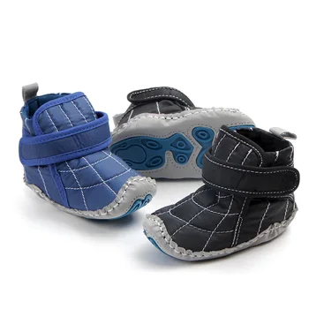 Pantofi pentru copii Cizme de Iarna Noi Băiețel Adidas pentru Fete de Zăpadă Papuceii Anti-alunecare din Cauciuc Moale Talpa Prima Walker Crib Pantofi de Toamna