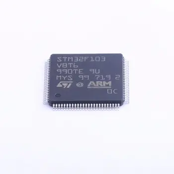 MCU pe 32-bit STM32F ARM Cortex M3 RISC 128KB Flash 2.5 V/3.3 V 100-Pini LQFP Tava - Tăvi STM32F103VBT6