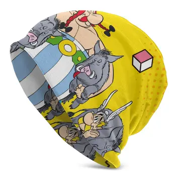 Asterix Obelix Căciuli Pulover Capac Confortabil , Adult, Bărbați, Femei Tricot Pălărie
