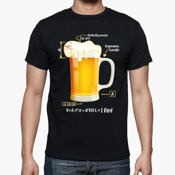 Amuzant Bere Tehnologie Matematică T-Shirt. Vara Bumbac, O-Neck Short Sleeve Mens T Shirt Nou Supradimensionat Tees