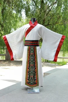 Nou 2016 Antic Chinez Halat pentru Barbati Hanfu Costume Dinastiei Costum de Dans de Performanță de Performanță Etapă Tinuta