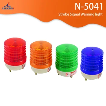 Semnal Strobe Lumina de Avertizare N-5041 12V 24V 220V indicatorul se Aprinde LED Lampă Mică Lumină Intermitentă de Alarmă de Securitate