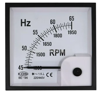 Indicatorul de frecvență metru tahometru FI-96 45-65Hz 1350-1950rpm 220/440V