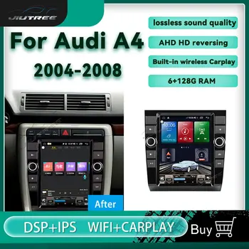 2 din MASINA video player multimedia 10.4 Android 10.0 Radio Auto Pentru Audi A4 Masina Dvd Player Auto cu Navigatie GPS 2004-2008 CARPLAY