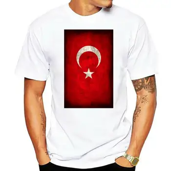 Barbati tricou Turcia Steag turcesc de Epocă aflate în Dificultate Tricou Tricou Tricou Imprimat tricouri top