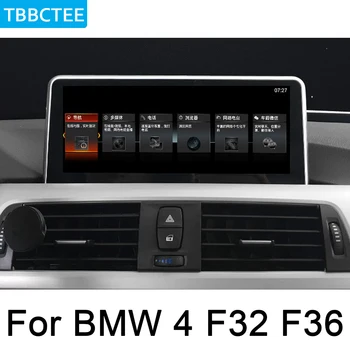 Masina Multimedia Player Original Stil Pentru BMW seria 4 F32 F33 F36 2017 2018 EVO Android Auto Radio Navi GPS BT Ecran HD IPS