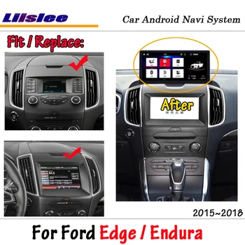 Android 8.1 Pentru Ford Edge / Endura 2015 și 2018 Stereo Auto Ecran de Radio Carplay de Navigare GPS Sistem Multimedia DVD Player