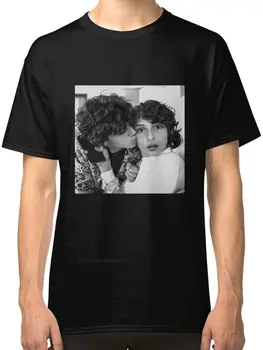 Noi Finn Wolfhard & Jack Grazer Barbati Negru Logo Bărbați Femei T-Shirt de Vara din Bumbac 100% Tricou Streetwear