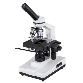 XSP100D Economice Microscop Biologic Monocular 40X-1600X pentru Copii Elevii de Științe ale educației Laboratorul