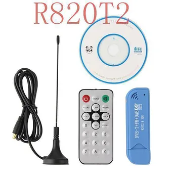 DVB-T + DAB + FM RTL2832U + R820T2 Suport DST Tuner Receptor Mini Digital Portabil USB 2.0 TV Stick