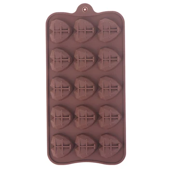 15cavities Mini Inima de Ciocolata Mucegai Silicon Matrite Bomboane Gummy Jeleu Mucegai Tort de Decorare Accesorii