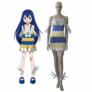 Fairy Tail Slayers Dragon Wendy Marvell Fata Rochie De Costume Cosplay Cu Winry Rockbell Fata Rochie