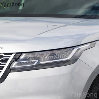 Pentru Range Rover Velar 2017-Prezent Masina Faruri Folie De Protectie Negru Transparent Anti Scratch Reparații Auto