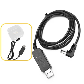 Portabil USB Încărcător Cablu de Mașină Desktop Încărcător pentru Acumulator Adaptor pentru BaoFeng UV 5R 9R BF F8HP UV5R UV9R Plus UV82 Walkie Talkie