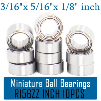 R156ZZ Rulment ( 10 BUC.) 4.762*7.938*3.175 mm Miniatură R156 ZZ Rulmenți Pentru Modele RC