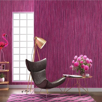 beibehang nou, Modern, minimalist pur pigmentate Japoneze lenjerie de fundal salon de frumusete roz violet living dormitor tapet