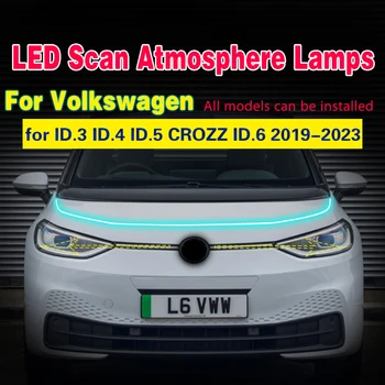 Masina DRL Daytime Running Lamp de Scanare de Pornire Pentru Volkswagen VW ID.3 ID.4 ID.5 CROZZ ID.6 2019-2023 Universal Auto Banda de Lumina 12V