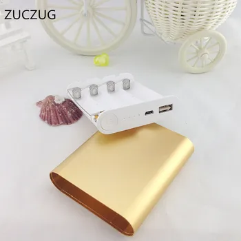 ZUCZUG USB de Înaltă calitate 3.3-4.2 V 1A 18650 Power Bank Baterie Cutie Încărcător Pentru Smartphone-ul pentru iphone