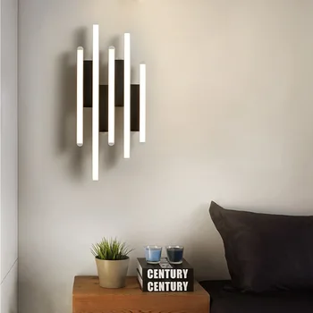 LED Lampă de Perete cu Design Modern Nordic Interior Tranșee Lampa 12W18W35W LED Lumina Plafon Candelabru Pentru Living Home Decor 85-265V