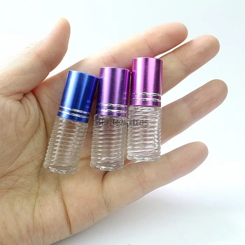 3 ML de Ulei Esential cu Role Sticle de Sticlă cu Bile cu Role Aromoterapie Parfumuri Buza de Sticlă se Rostogolească pe Sticla