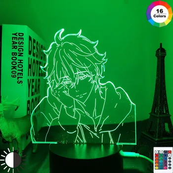 Anime Lumină Led-uri Gratuite Kisumi Shigino pentru Decorare Dormitor Veioza Cadou de Ziua Cameră Decor Masa 3d Lampa Gratuit